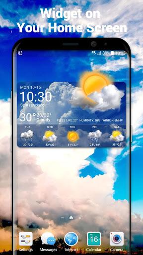 Pro Hourly weather forecast - Image screenshot of android app