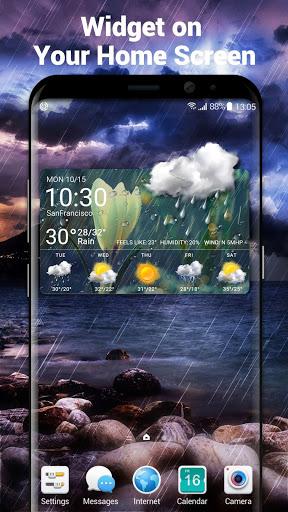 Pro Hourly weather forecast - Image screenshot of android app
