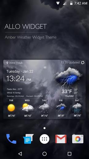 forecast weather and wind - Image screenshot of android app