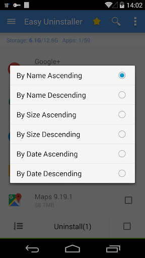 Easy Uninstaller App Uninstall - Image screenshot of android app
