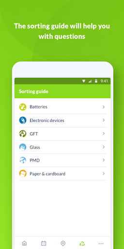 Recycle! - Collection calendar - عکس برنامه موبایلی اندروید