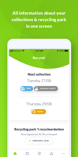 Recycle! - Collection calendar - عکس برنامه موبایلی اندروید