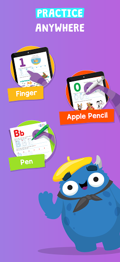 Learning worksheets for kids - عکس برنامه موبایلی اندروید