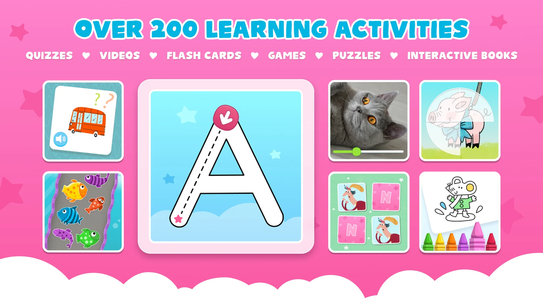 Learn Like Nastya: Kids Games - Image screenshot of android app