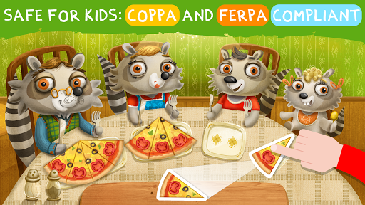 Raccoon Treehouse: Kids puzzles & sorting games - عکس بازی موبایلی اندروید