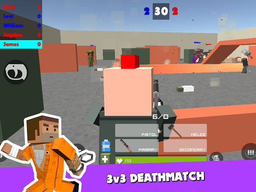 PIXEL ROYALE™ GUN ۳D MOBILE UNKNOWN BATTLE GROUND - عکس بازی موبایلی اندروید