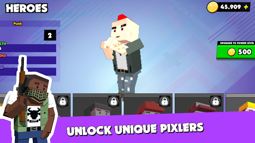 PIXEL ROYALE™ GUN ۳D MOBILE UNKNOWN BATTLE GROUND - عکس بازی موبایلی اندروید