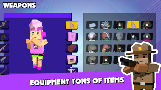 PIXEL ROYALE™ GUN ۳D MOBILE UNKNOWN BATTLE GROUND - عکس بازی موبایلی اندروید