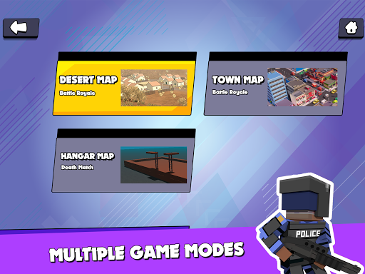 PIXEL ROYALE™ GUN ۳D MOBILE UNKNOWN BATTLE GROUND - عکس بازی موبایلی اندروید