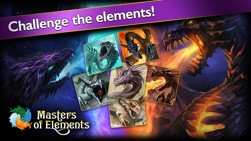 Masters of Elements－Online CCG - Gameplay image of android game