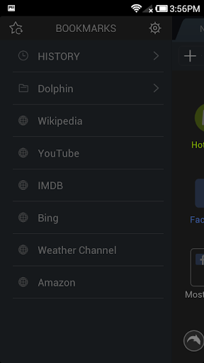 Night Mode For Dolphin Browser - عکس برنامه موبایلی اندروید