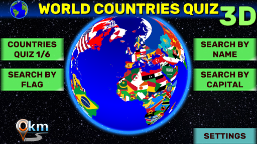 World Map Quiz: Coutries, Capitals, Flags - عکس بازی موبایلی اندروید