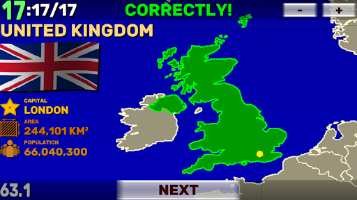 World Map Quiz: Coutries, Capitals, Flags - عکس بازی موبایلی اندروید