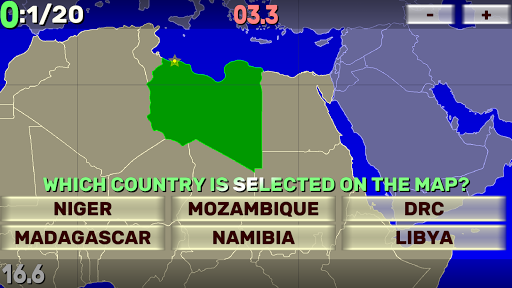 World Map Quiz: Coutries, Capitals, Flags - عکس بازی موبایلی اندروید