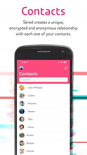 Skred Messenger - Image screenshot of android app