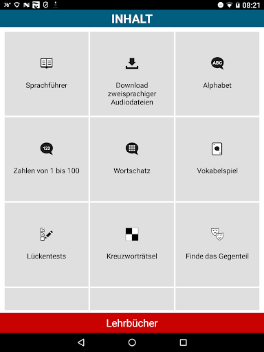 STEPS in ۵۰ languages - عکس برنامه موبایلی اندروید