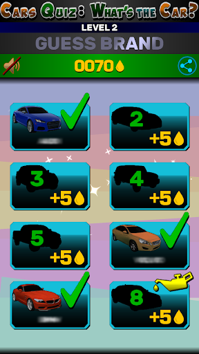 Cars Quiz ۳D - عکس بازی موبایلی اندروید