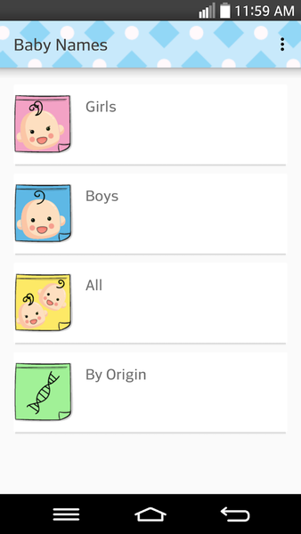 Baby Names - Image screenshot of android app