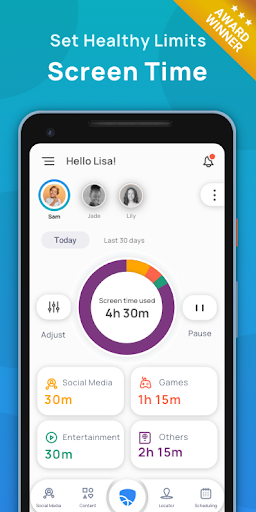 Parental Control App - Mobicip - عکس برنامه موبایلی اندروید