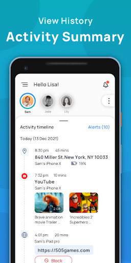 Parental Control App: Mobicip - عکس برنامه موبایلی اندروید