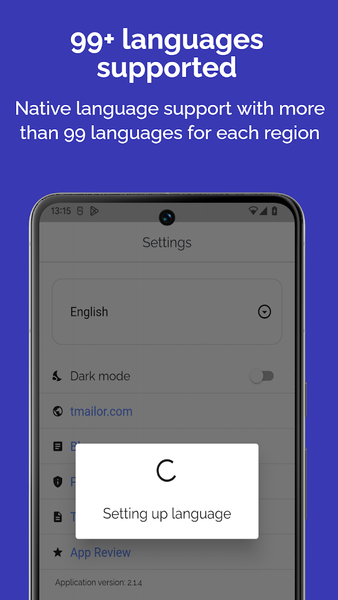 Temp Mail by tmailor.com - Image screenshot of android app