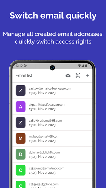 Temp Mail by tmailor.com - Image screenshot of android app