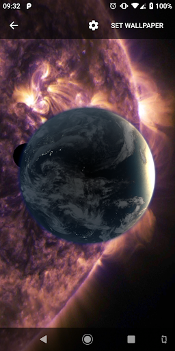 Planets Live Wallpaper Plus - عکس برنامه موبایلی اندروید