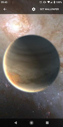 Planets Live Wallpaper Plus - عکس برنامه موبایلی اندروید