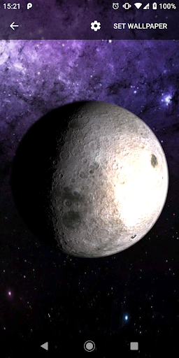 Planets Live Wallpaper Plus - عکس برنامه موبایلی اندروید