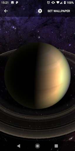 Planets Live Wallpaper Plus - عکس برنامه موبایلی اندروید