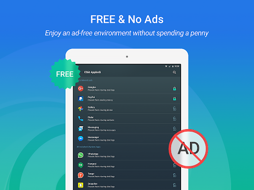 IObit Applock Lite:Protect Privacy with Face Lock - Image screenshot of android app