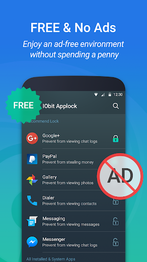 IObit Applock Lite:Protect Privacy with Face Lock - Image screenshot of android app