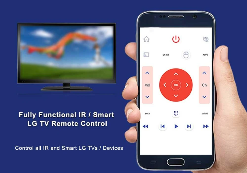 TV Remote For LG Smart TVs - Image screenshot of android app