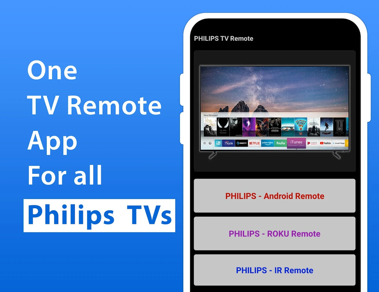 Philips TV Remote - عکس برنامه موبایلی اندروید