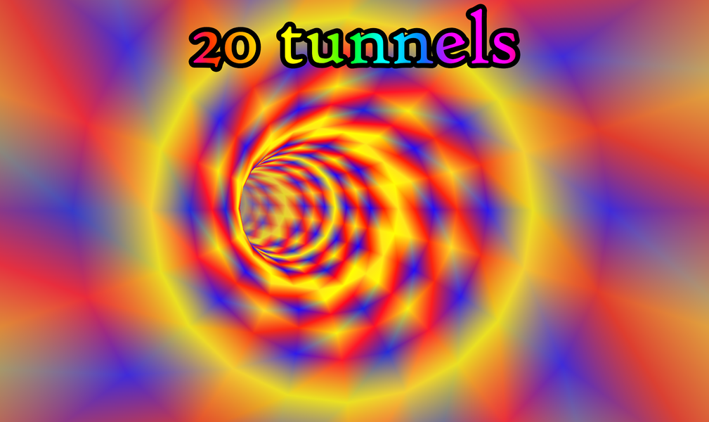 Tunnel 5D Journey - Ambient Fantasy Visualizer - Image screenshot of android app
