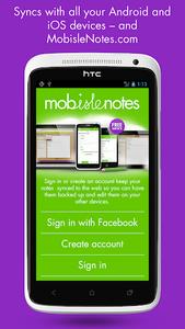 MobisleNotes - Notepad - عکس برنامه موبایلی اندروید