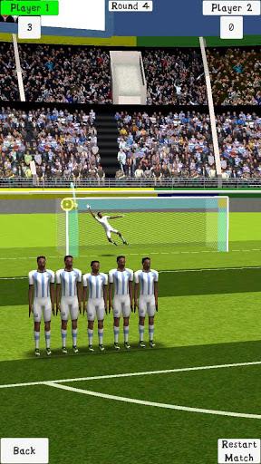 2 Player Free Kick - Gameplay image of android game