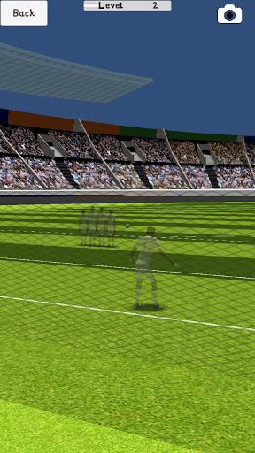 2 Player Free Kick - Gameplay image of android game