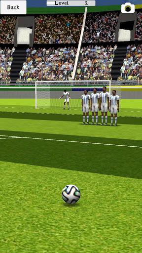 2 Player Free Kick - Gameplay image of android game
