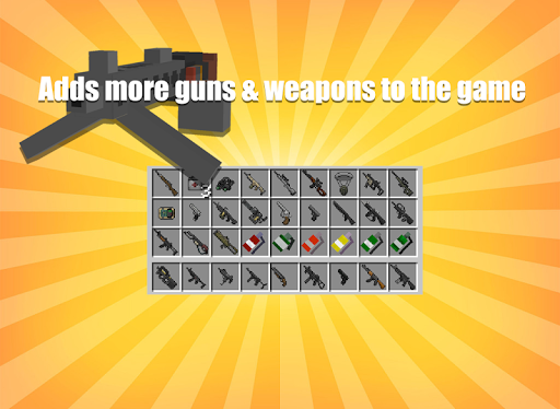 Guns Mod for Minecraft - Image screenshot of android app