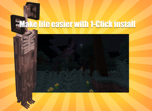Horror Creatures Mod Minecraft - Image screenshot of android app