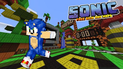 Skins Sonic Craft For Minecraft PE 2021 - Image screenshot of android app