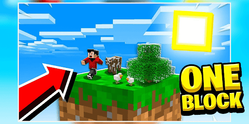 One block challenge for mcpe - عکس برنامه موبایلی اندروید