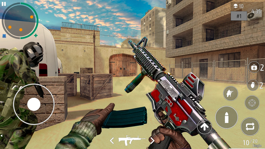 Just FPS shooter games offline - عکس بازی موبایلی اندروید