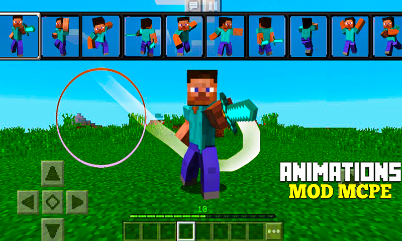 Animations Mods for Minecraft - عکس برنامه موبایلی اندروید