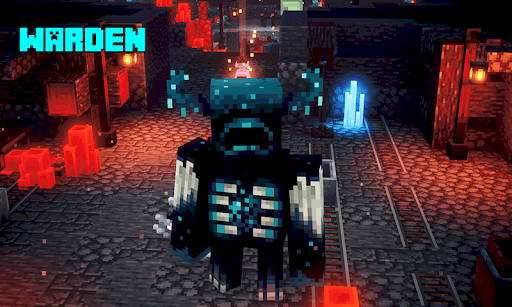 i made the Warden in mspaint By uCrisomfucker90  Minecraft anime  Minecraft drawings Minecraft wallpaper