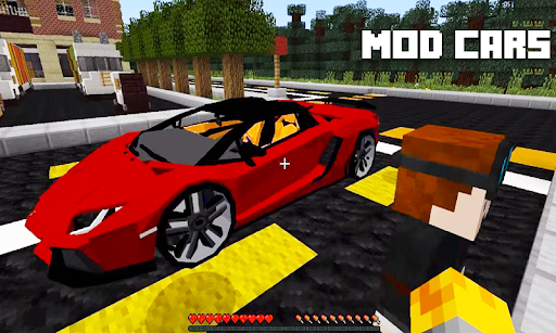 Mod Cars for Minecraft PE - Image screenshot of android app
