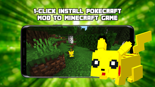Mod PokeCraft for Minecraft - Image screenshot of android app