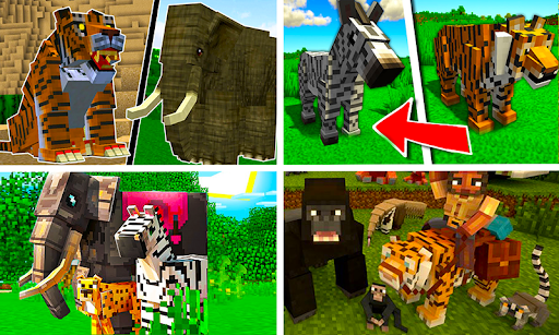 Animals Mods for Minecraft PE - عکس برنامه موبایلی اندروید