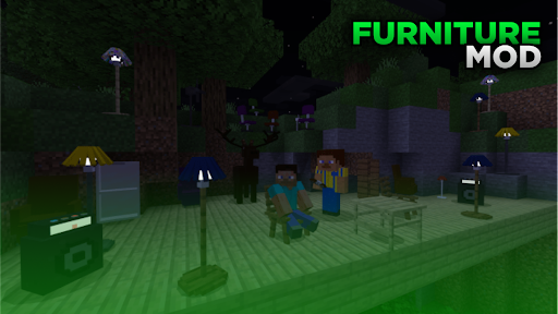 Furniture mod for Minecraft - Image screenshot of android app